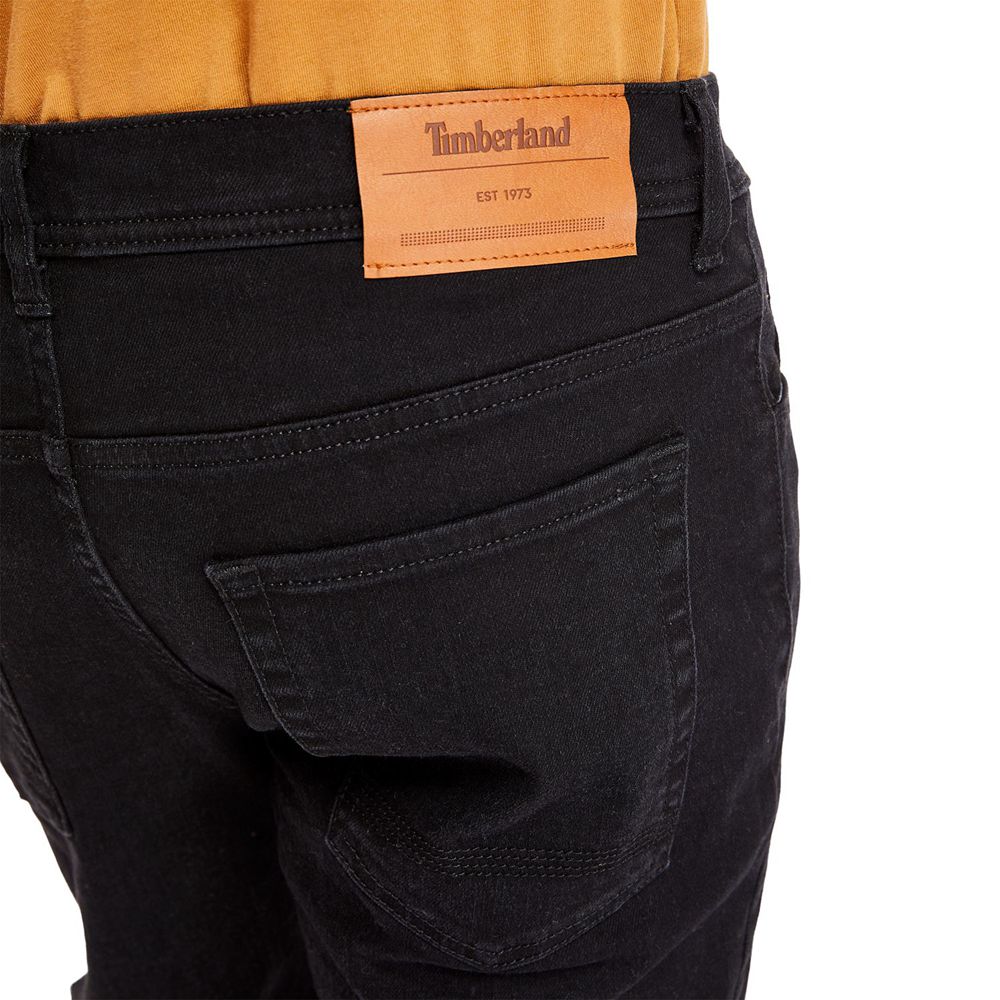 Pantalones Timberland Hombre Sargent Lake Slim Fit Denim Negras - Chile LBJ-527948